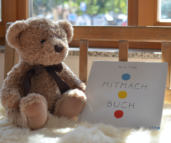 Mitmachbuch aus der Heilpädagogischen Praxis Stefanie Wiesmeier mit Teddy