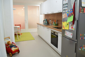 Gemeinschaftsküche der heilpädagogischen Praxis Wiesmeier in Karlsruhe